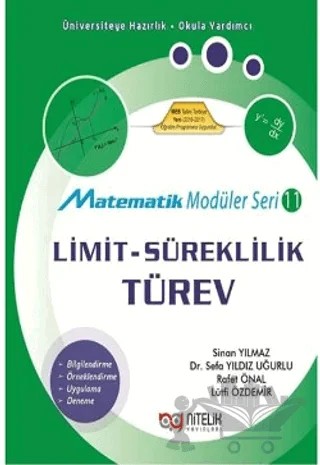 Matematik Modüler Seri 11 – Kolektif – Nitelik Yayınları kitap kapağı