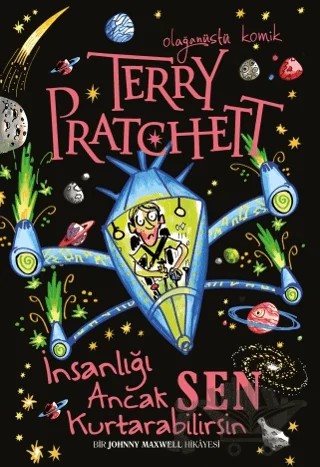 İnsanlığı Ancak Sen Kurtarabilirsin – Terry Pratchett – Tudem Yayınları kitap kapağı