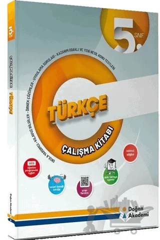 5. Sınıf Türkçe Çalışma Kitabı – Kolektif – Doğan Akademi kitap kapağı
