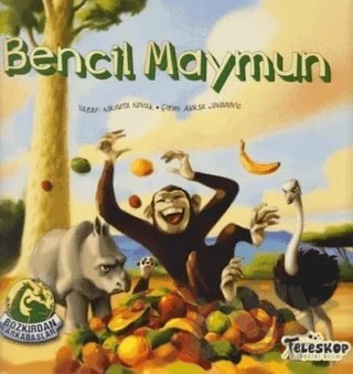 Bencil Maymun - Bozkırdan Arkadaşlar – Nikoleta Novak – Teleskop Popüler Bilim kitap kapağı