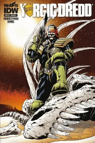 Yargıç Dredd Sayı: 9 - Kapak B – Duane Swierczynski – Presstij Kitap kitap kapağı