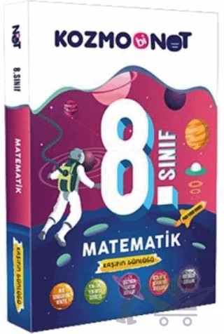 8. Sınıf LGS Matematik Kozmobinot Kaşifin Günlüğü Konu Anlatımı – Kolektif – Bi Not Yayınları kitap kapağı