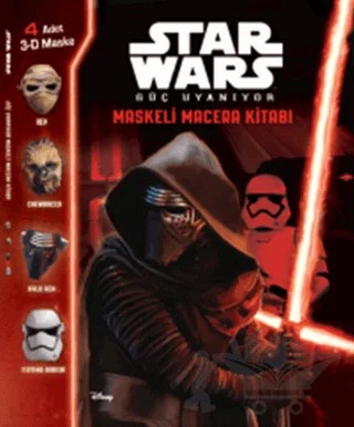 Star Wars Güç Uyanıyor: Maskeli Macera Kitabı – Kolektif – Doğan Egmont Yayıncılık kitap kapağı