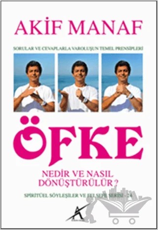 Öfke Nedir ve Nasıl Dönüştürülür? – Akif Manaf – Avrupa Yakası Yayınları kitap kapağı
