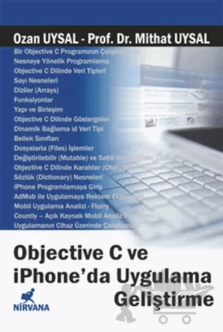 Objective C ve iPhone’da Uygulama Geliştirme – Mithat Uysal, Mustafa Ozan Uysal – Nirvana Yayınları kitap kapağı