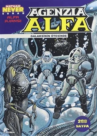 Alfa Ajansı Cilt: 5 - Galaksinin Ötesinde – Bepi Vigna – Çizgi Düşler Yayınevi kitap kapağı