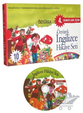 4. Sınıflar İçin Özyürek İngilizce Hikaye Seti (10 Kitap CD’li) – Gülay Çakıt – Özyürek Yayınları kitap kapağı