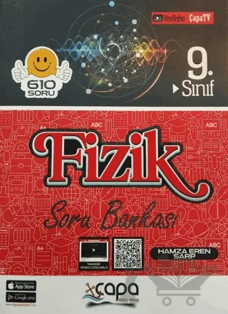 9. Sınıf Fizik Soru Bankası – Kolektif – Çapa Yayınları kitap kapağı
