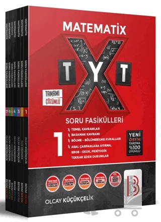 TYT MatematiX Soru Fasikülleri Seti – Olcay Küçükçelik – Benim Hocam Yayınları kitap kapağı