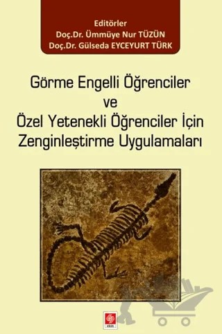 Görme Engelli Öğrenciler ve Özel Yetenekli Öğrenciler için Zenginleştirme Uygulamaları – Ümmüye Nur Tüzün, Gülseda Eyceyurt Türk – Ekin Basım Yayın kitap kapağı