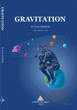 Gravitation – M. Yavuz Dedegil – Yeditepe Üniversitesi Yayınevi kitap kapağı