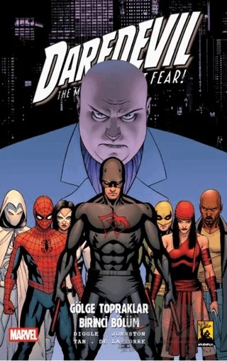 Daredevil Cilt 9 Gölge Topraklar Birinci Bölüm – Andy Diggle, Antony Johnston – Arka Bahçe Yayıncılık kitap kapağı