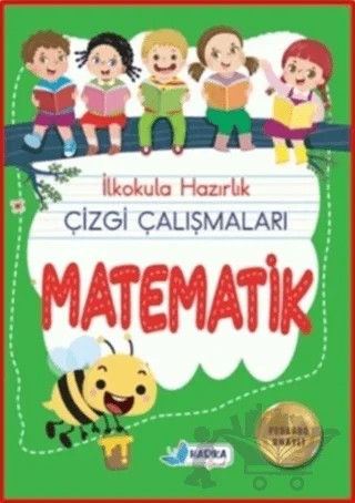 İlkokula Hazırlık Çizgi Çalışmaları Matematik – Veysel Murat Erçoklu, Safiye Seval Savaş – Harika Çocuk Yayınları kitap kapağı