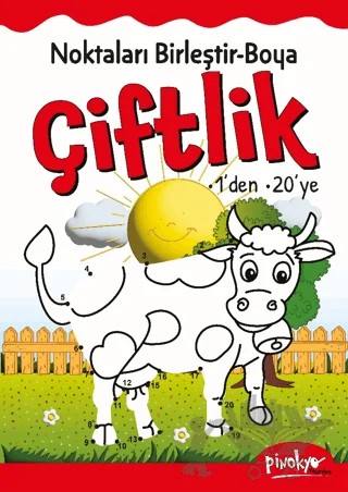 Noktaları Birleştir-Boya Çiftlik-1’den 20’ye – Buçe Dayı – Pinokyo Yayınları kitap kapağı