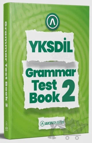 YKSDİL Grammar Test Book 2 – Kolektif – Akın Dil Eğitim kitap kapağı
