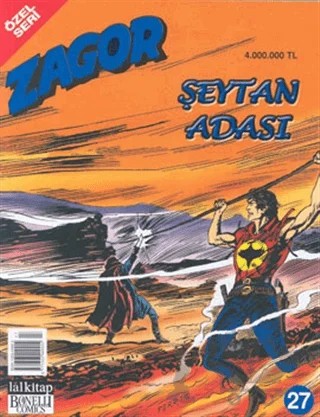Şeytan Adası - Zagor Özel Seri Sayı 27 – Lal Kitap kitap kapağı