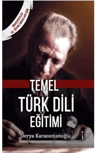 Temel Türk Dili Eğitimi – Derya Karaosmanoğlu – İkinci Adam Yayınları kitap kapağı