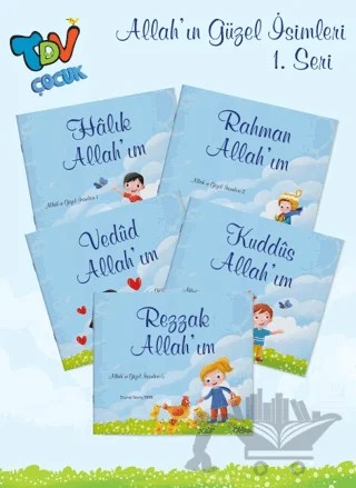 Allahın Güzel İsimleri Seti (5 Kitap Takım) – Zeynep Sevinç Eren – Türkiye Diyanet Vakfı Yayınları kitap kapağı