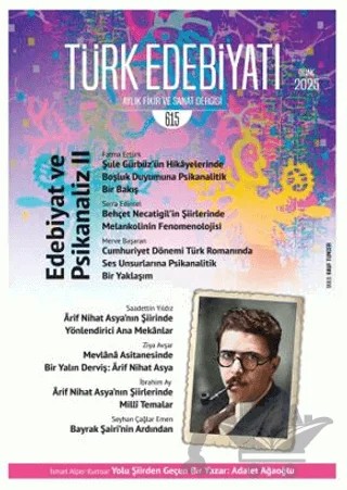 Türk Edebiyatı Aylık Fikir ve Sanat Dergisi Sayı: 615 Ocak 2025 – Türk Edebiyatı Dergisi kitap kapağı