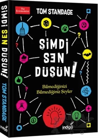 Şimdi Sen Düşün! – Tom Standage – İndigo Kitap kitap kapağı