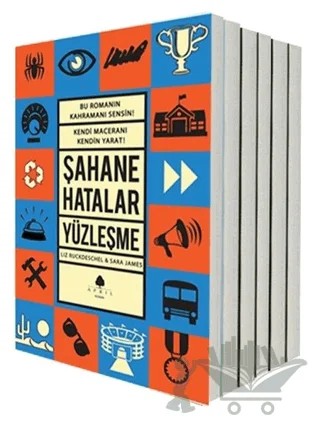 Şahane Hatalar Seti (6 Kitap Takım) – Heather McElhatton, Sara James – April Yayıncılık kitap kapağı