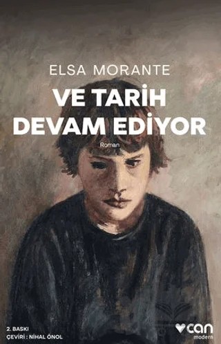 Ve Tarih Devam Ediyor – Elsa Morante – Can Yayınları kitap kapağı