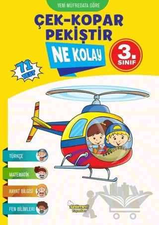 3. Sınıf Tüm Dersler Çek-Kopar-Pekiştir Ne Kolay – Mustafa Kara – Selimer Yayınları kitap kapağı