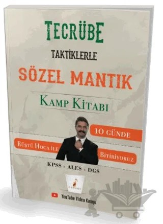 Tecrübe Taktiklerle Sözel Mantık Tamamı Çözümlü Soru Bankası – Rüştü Bayındır – Pelikan Tıp Teknik Yayıncılık kitap kapağı