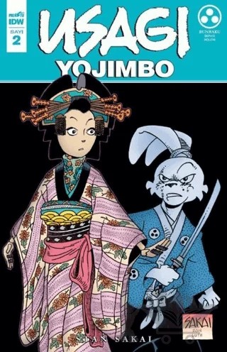 Usagi Yojimbo Sayı: 2 – Stan Sakai – Presstij Kitap kitap kapağı