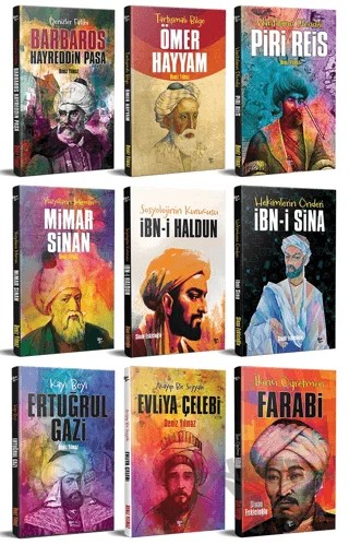 Medeniyetin Kurucuları Kitap Seti – Sinan Eskicioğlu, Deniz Yılmaz – Halk Kitabevi kitap kapağı