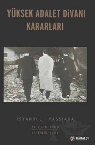 Yüksek Adalet Divanı Kararları – Kolektif – Kabalcı Yayınevi kitap kapağı