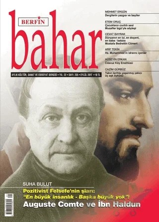 Berfin Bahar Aylık Kültür Sanat ve Edebiyat Dergisi Sayı: 235 Eylül 2017 – Berfin Bahar Dergisi kitap kapağı