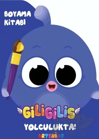 Giligilis Yolculukta / Boyama Kitabı Serisi – Kolektif – Artenino Yayıncılık kitap kapağı
