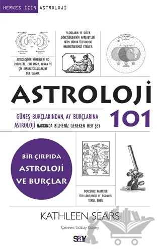 Astroloji 101 – Kathleen Sears – Say Yayınları kitap kapağı