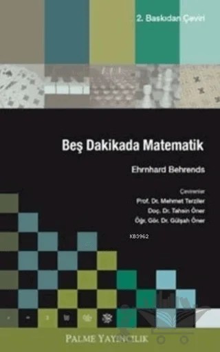 Beş Dakikada Matematik – Ehrhard Behrends – Palme Yayıncılık kitap kapağı