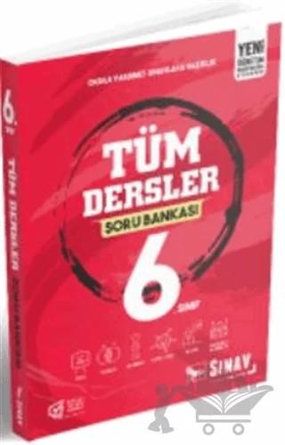 6. Sınıf Tüm Dersler Soru Bankası – Kolektif – Sınav Yayınları kitap kapağı