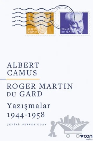 Yazışmalar 1944 - 1958 – Albert Camus, Roger Martin du Gard – Can Yayınları kitap kapağı