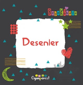 Desenler – Saniye Bencik Kangal, Bedriye Çelik – Oyunperest kitap kapağı