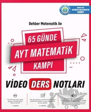 65 Günde AYT Matematik Video Ders Notları – Kolektif – Rehber Matematik kitap kapağı
