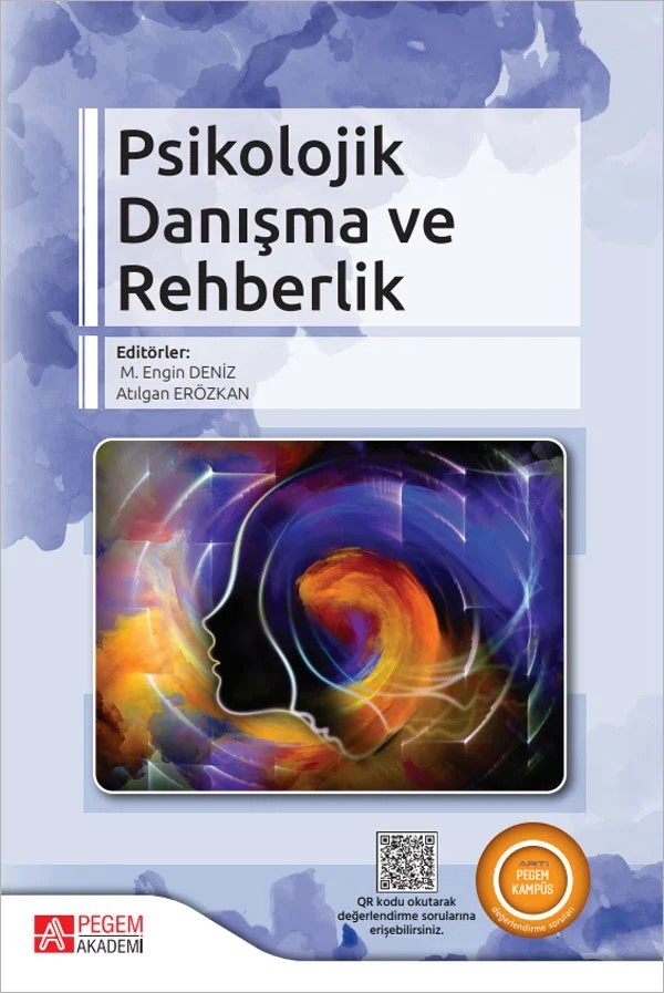 Psikolojik Danışma ve Rehberlik – M. Engin Deniz, Başaran GENÇDOĞAN, Emine Durmuş, Erdal Hamarta – Pegem Akademi Yayıncılık kitap kapağı