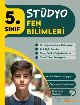 5. Sınıf Stüdyo Fen Bilimleri – Kolektif – Tudem Yayınları - Bayilik kitap kapağı