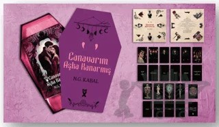 Canavarların Da Kalbi Varmış 3: Canavarım Aşka Kanarmış Kutulu – N. G. Kabal – Dex Yayınevi kitap kapağı