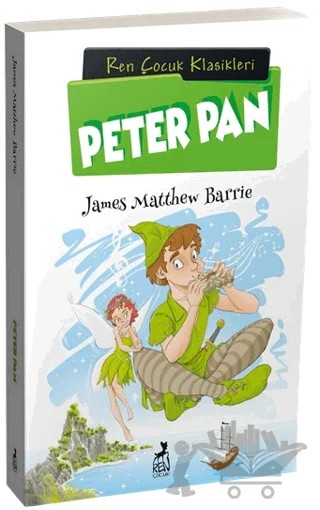 Peter Pan – James Matthew Barrie – Ren Çocuk kitap kapağı