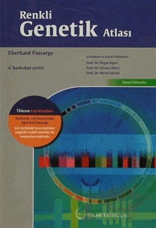 Renkli Genetik Atlası – Eberhard Passarge – Palme Yayıncılık kitap kapağı