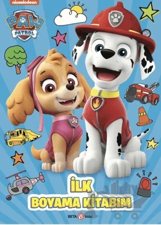 Paw Patrol İlk Boyama Kitabım – Spin Master Paw – Beta Kids kitap kapağı