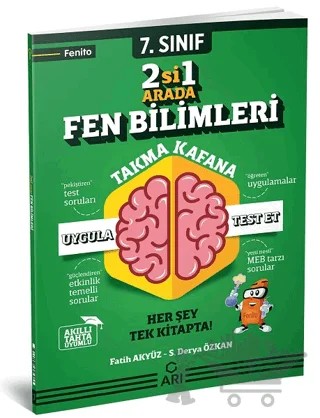7. Sınıf Fenito 2 si 1 Arada Fen Bilimleri – Kolektif – Arı Yayıncılık kitap kapağı