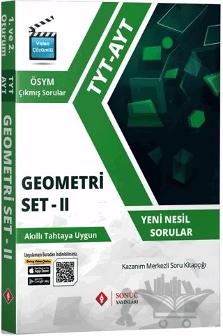 TYT AYT Geometri Modül Set II – Kolektif – Sonuç Yayınları kitap kapağı