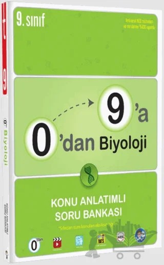0'dan 9'a Biyoloji Konu Anlatımlı Soru Bankası – Kolektif – Tonguç Akademi kitap kapağı