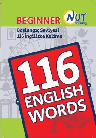 Beginner 116 English Words Kartları – Kolektif – Nut Publishing kitap kapağı
