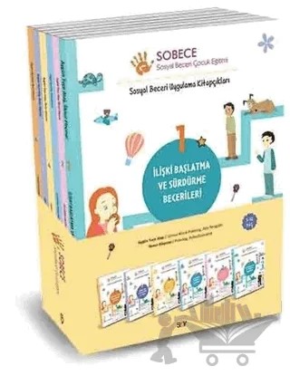 Sobece - Sosyal Beceri Çocuk Eğitimi Seti (6 Kitap Takım) – Aygün Tuçe Ataş – Say Yayınları kitap kapağı
